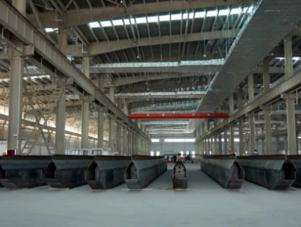 冬日建设“不停歇” 钢构项目“添动能”